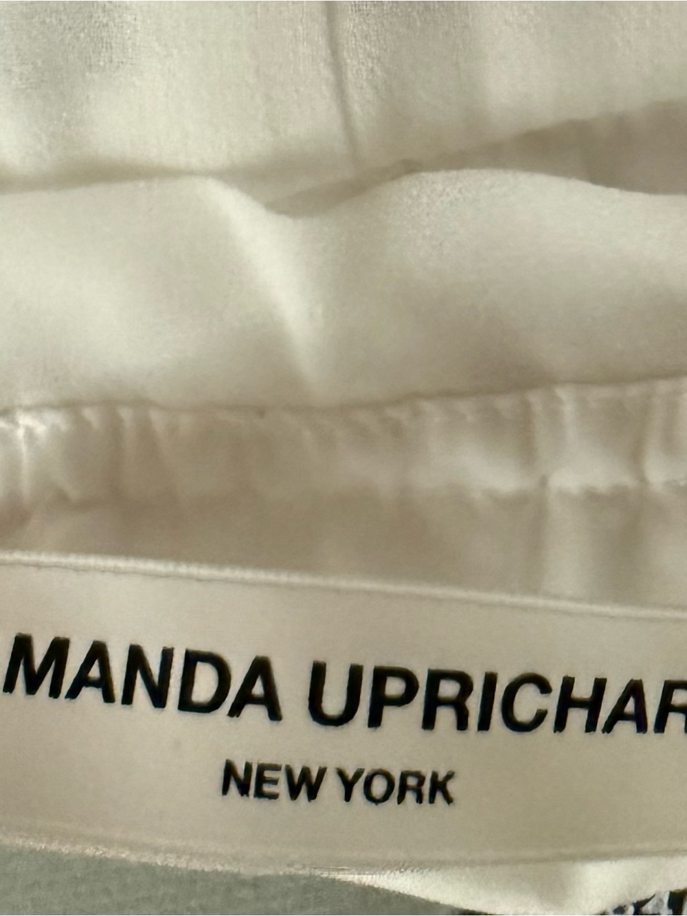 Amanda Uprichard Odelia Ivory High Low Maxi Dress M - Picture 11 of 11